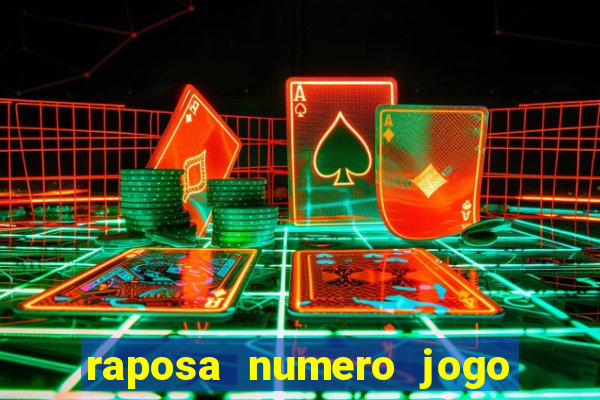 raposa numero jogo do bicho